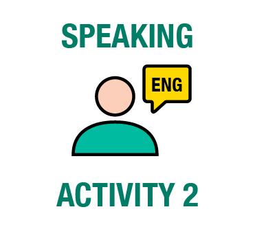 Speaking activity 2