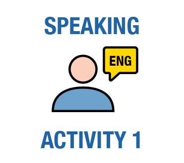 Speaking activity 1