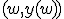 (w,y(w))