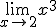 \lim_{x\to 2}x^3