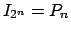 $ I_{2^{n}}=P_{n}$