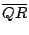 $\overline{QR}$