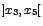 $]x_{3},x_{5}[$