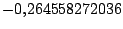 $-0.264558272036$