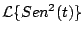 $ {\cal L} \{Sen^2(t) \}$