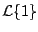 $ {\cal L} \{ 1\}$