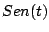 $\displaystyle Sen(t)$