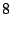 $\displaystyle 8$